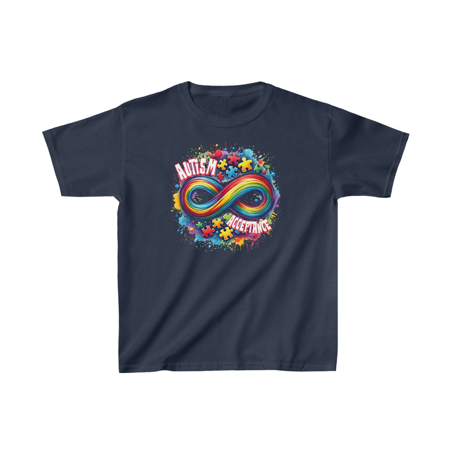 Autism Acceptance Kids Heavy Cotton™ Tee