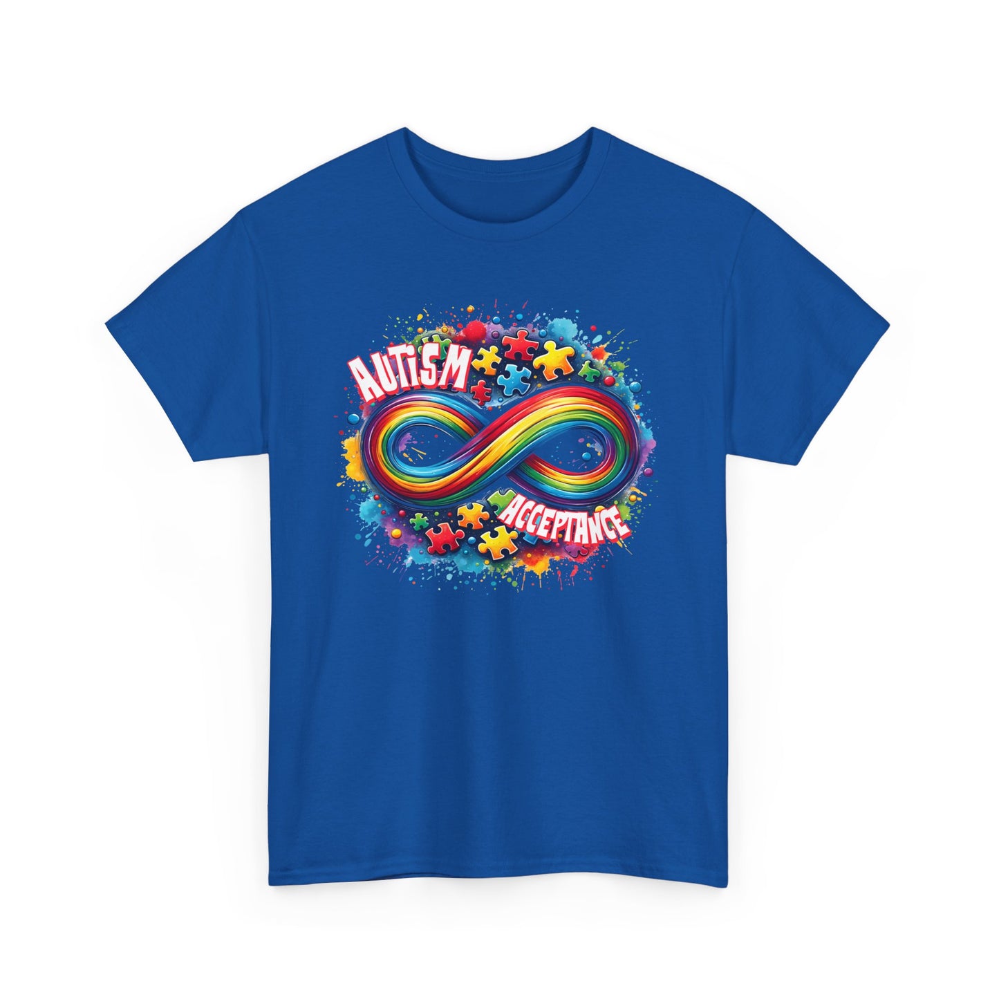 Autism Acceptance Unisex Heavy Cotton Tee