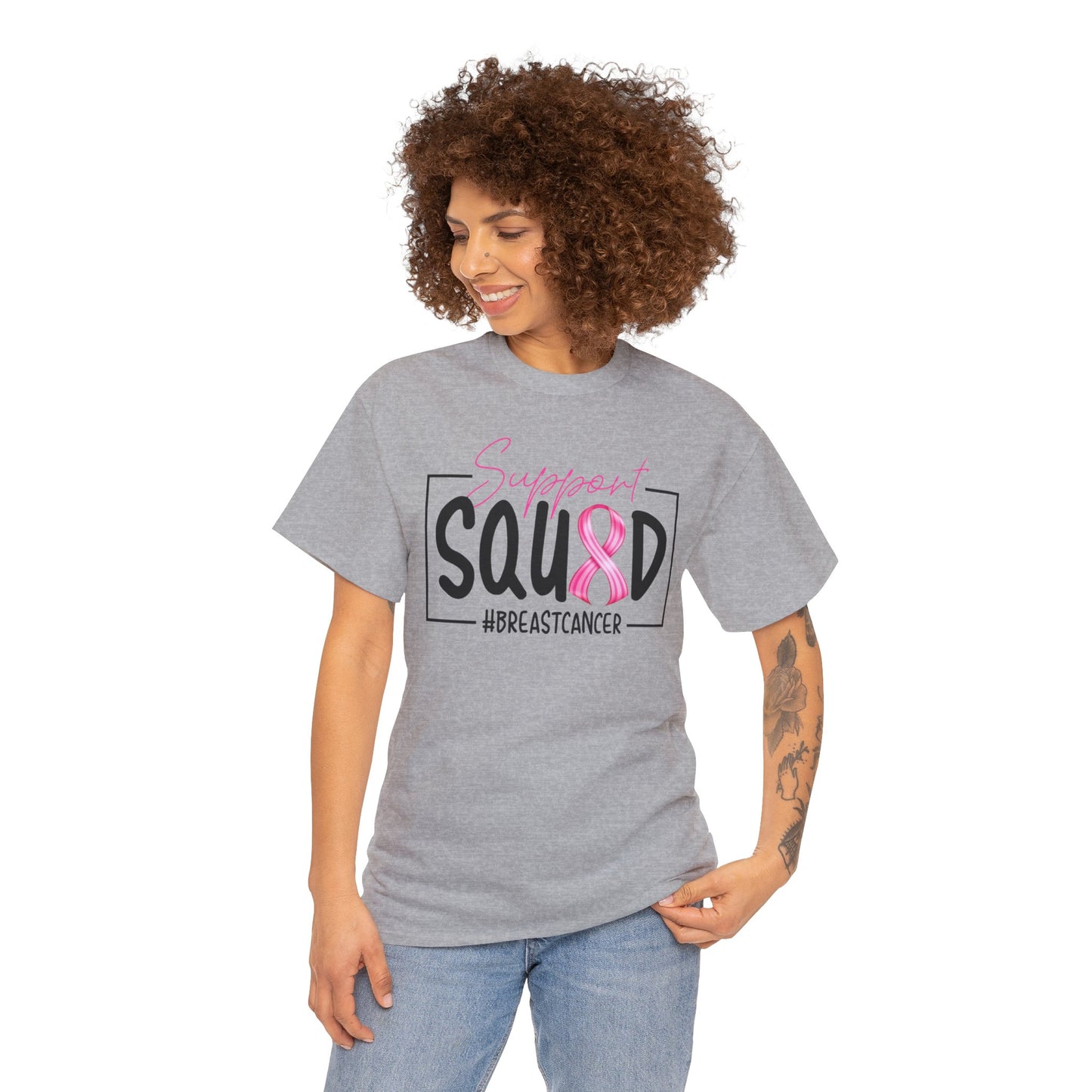 Support Squad Unisex Heavy Cotton Tee