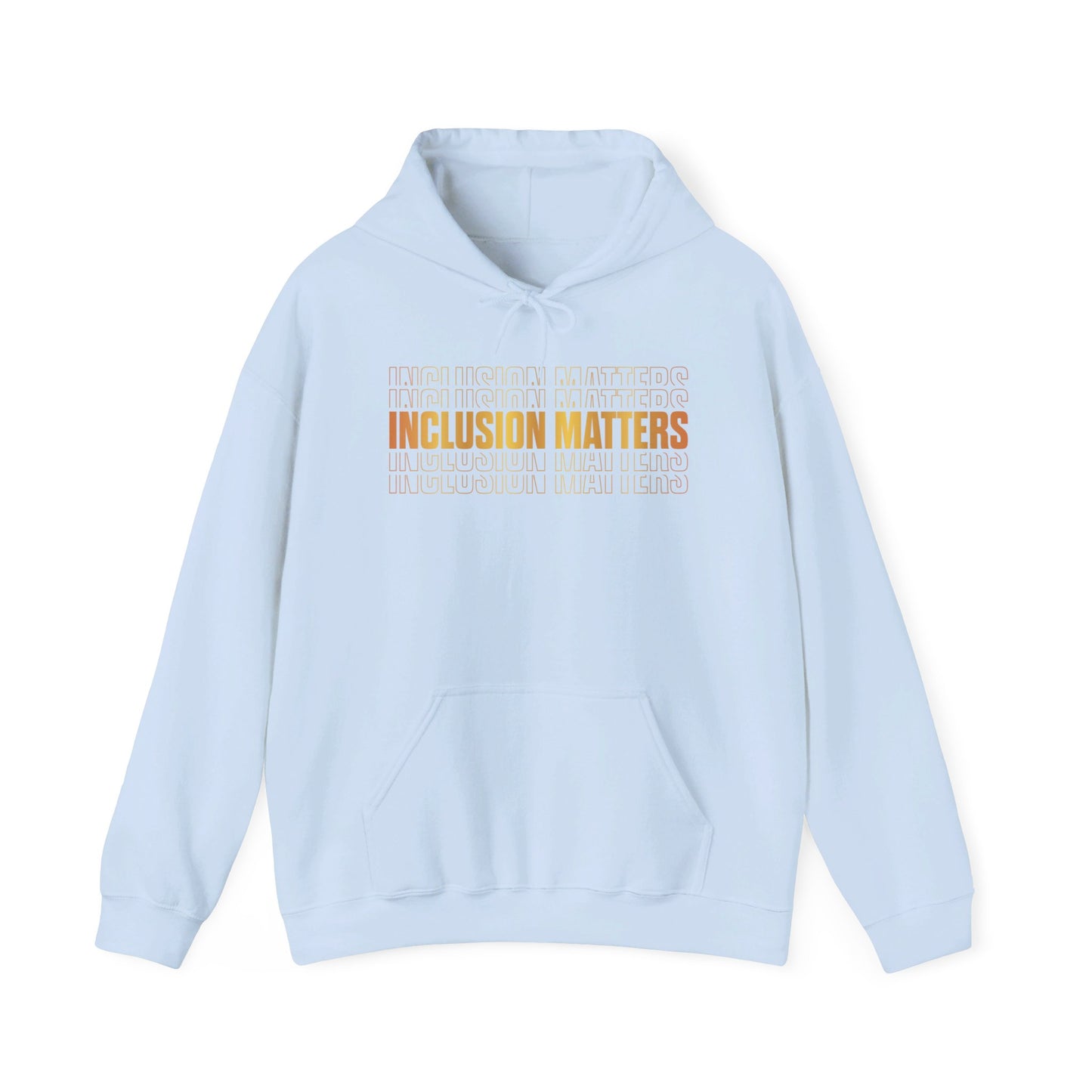 Inclusion Matters Gold Unisex Heavy Blend™ Hooded Sweatshirt