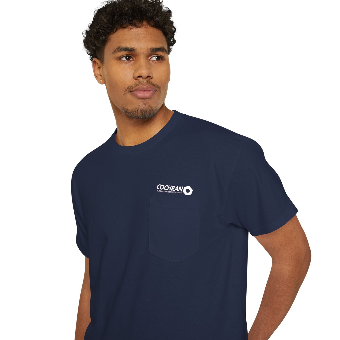 Cochran Auto 1 Unisex Heavy Cotton Pocket Tee