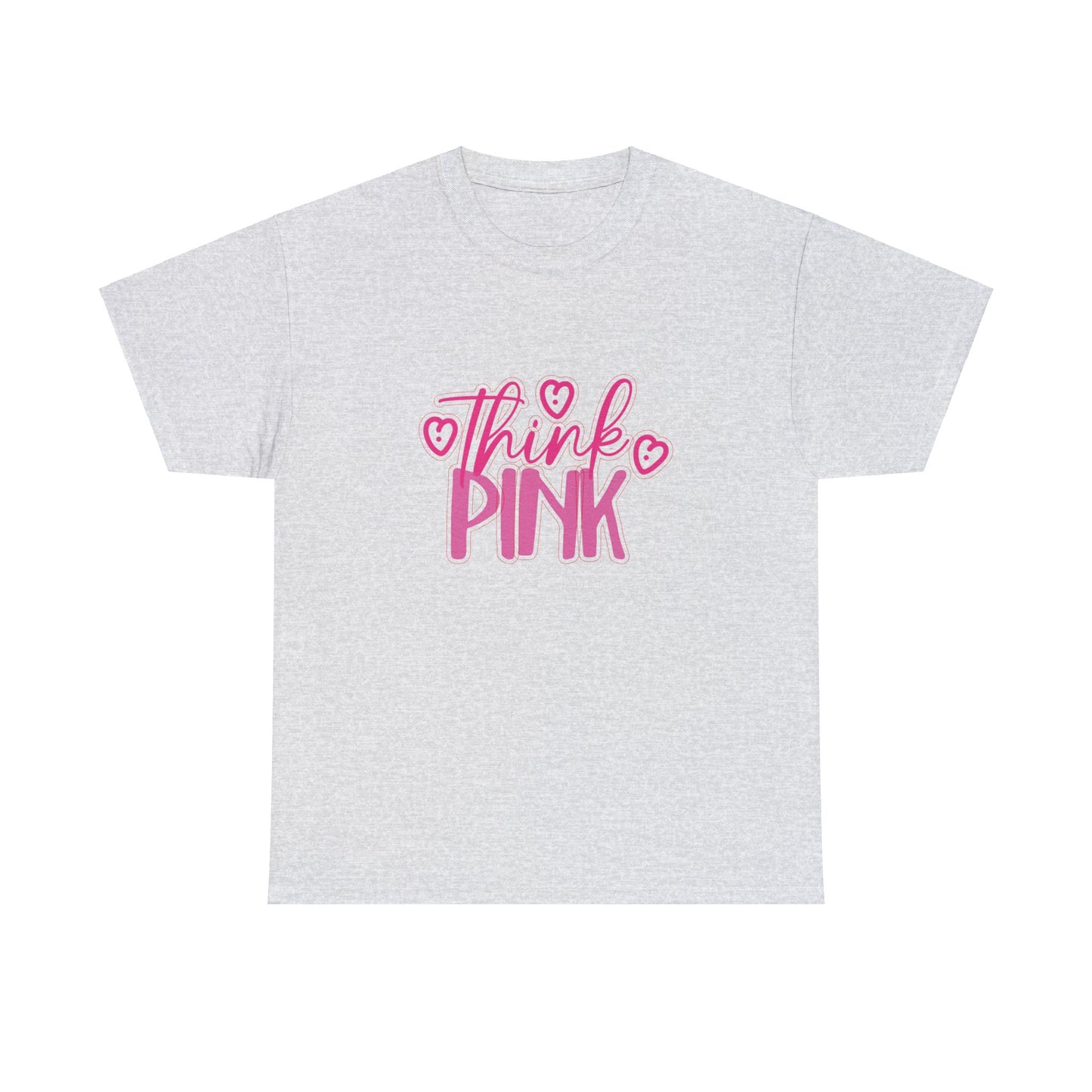 Think Pink Unisex Heavy Cotton Tee