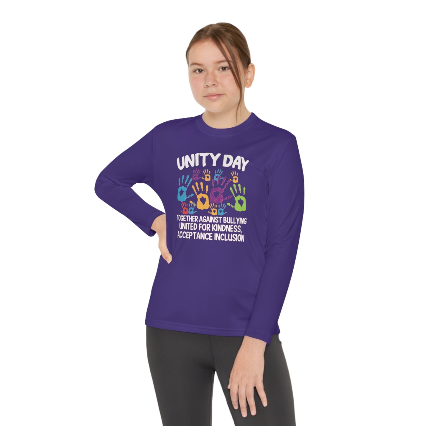 Unity Day Youth Long Sleeve Competitor Tee