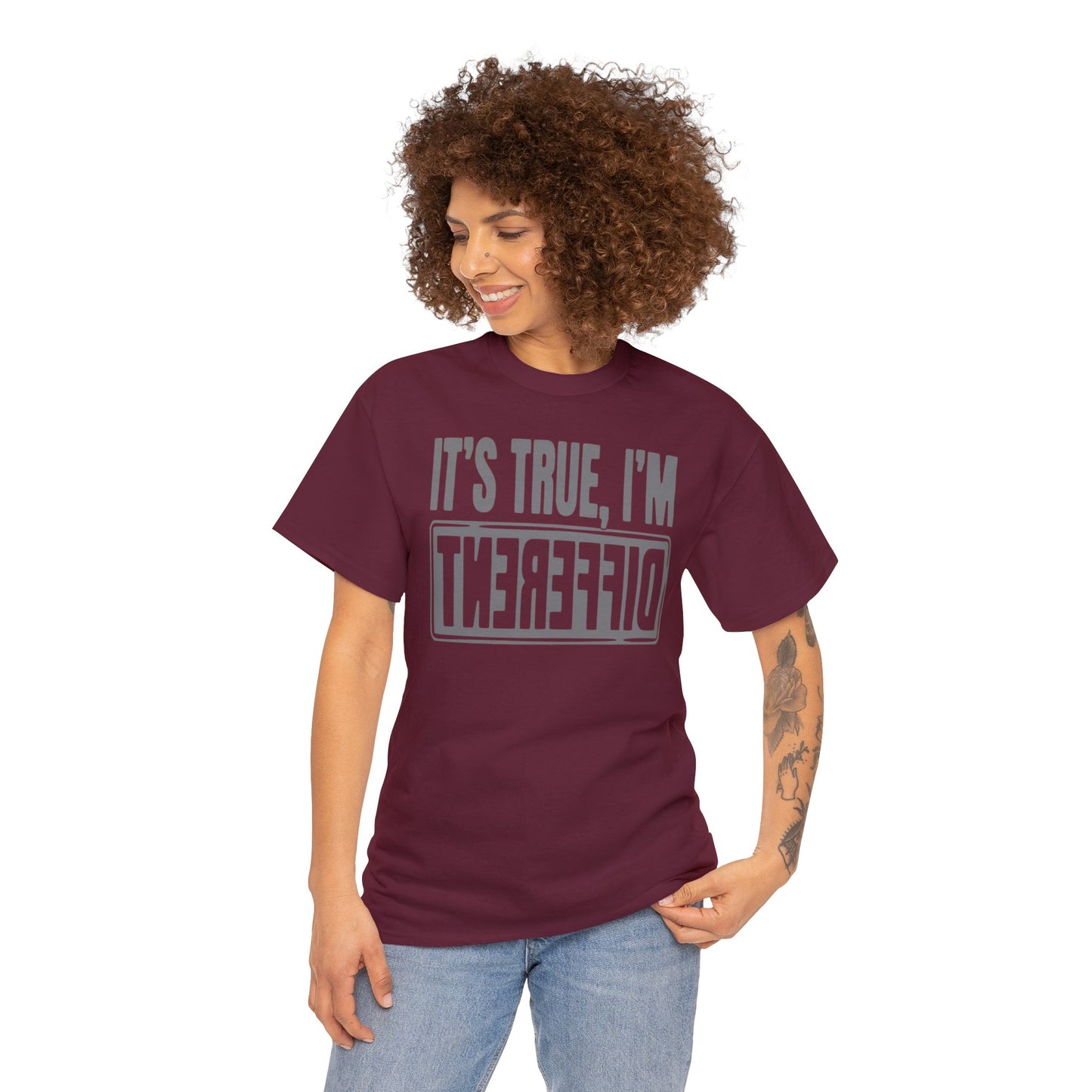 Different Unisex Heavy Cotton Tee