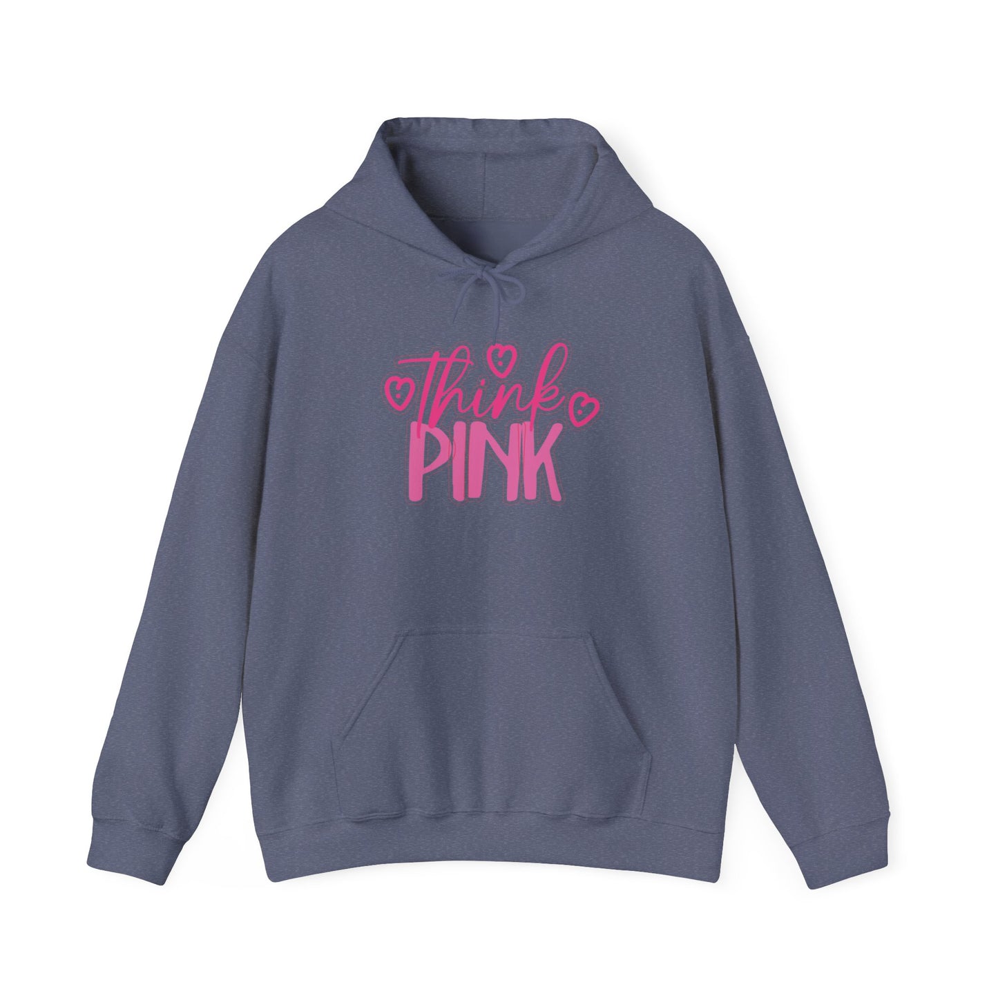 Think Pink Unisex Heavy Blend™ Hooded Sweatshirt