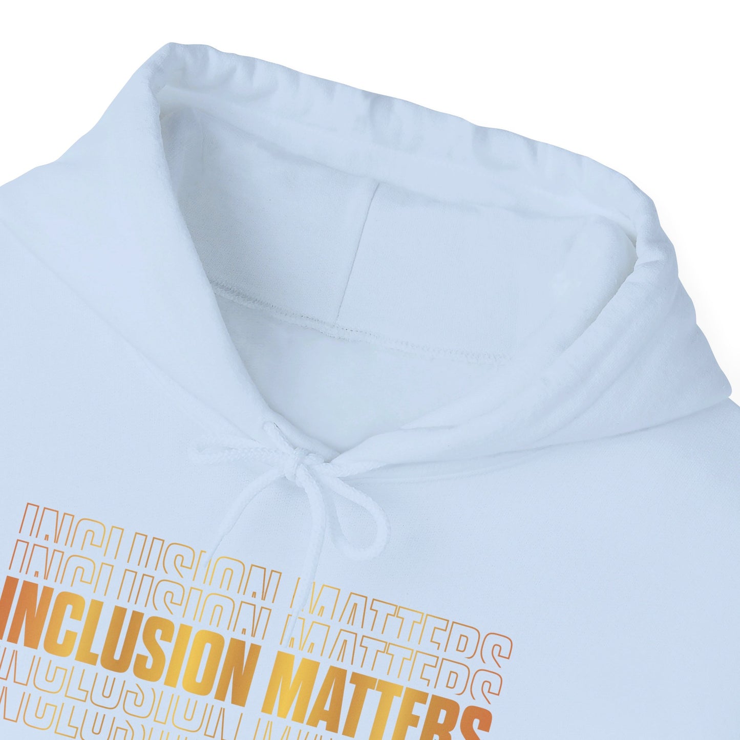 Inclusion Matters Gold Unisex Heavy Blend™ Hooded Sweatshirt