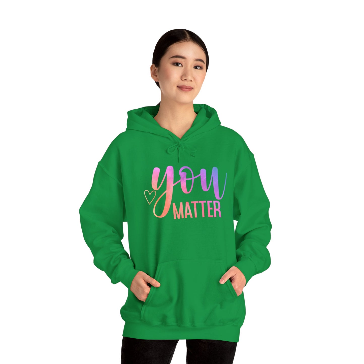 You Matter Unisex Heavy Blend™ Hooded Sweatshirt