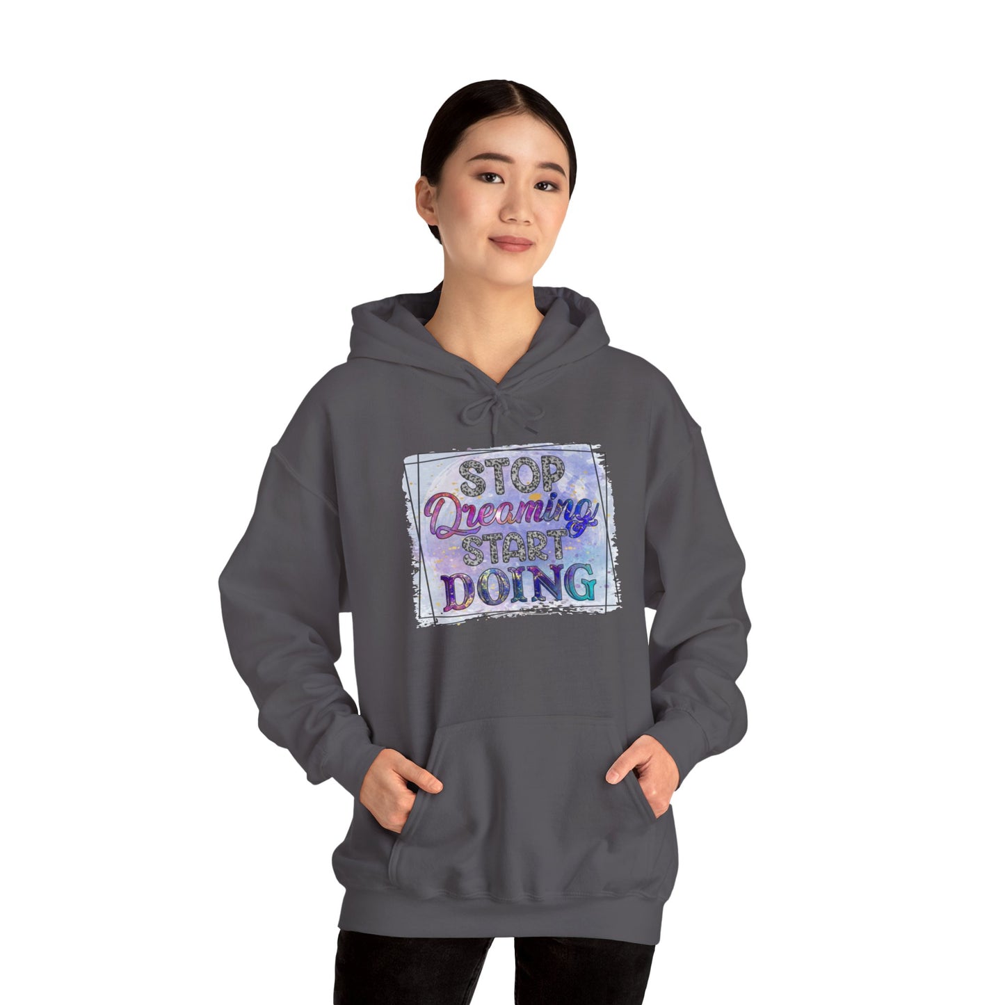 Stop Dreaming Unisex Heavy Blend™ Hooded Sweatshirt