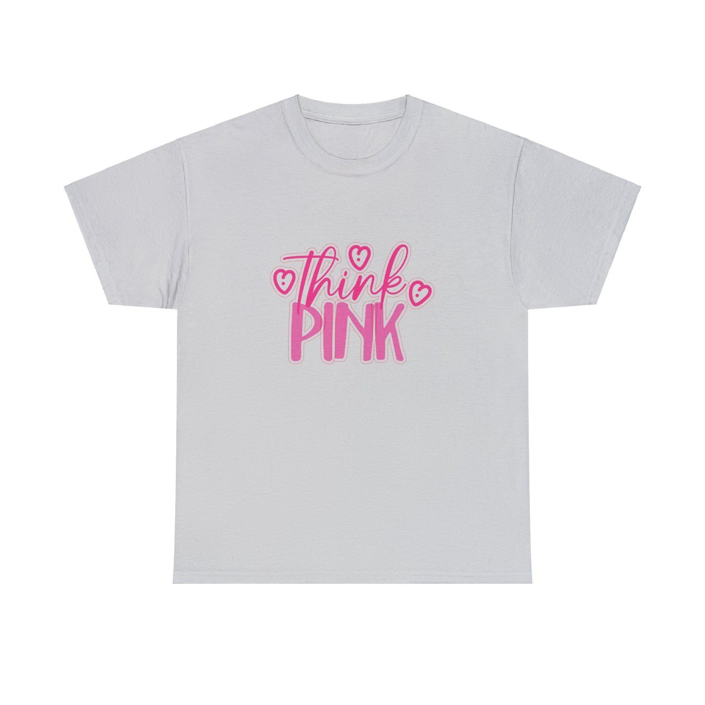 Think Pink Unisex Heavy Cotton Tee