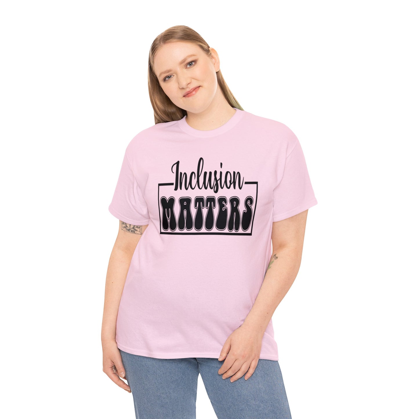 Inclusion Matters Unisex Heavy Cotton Tee