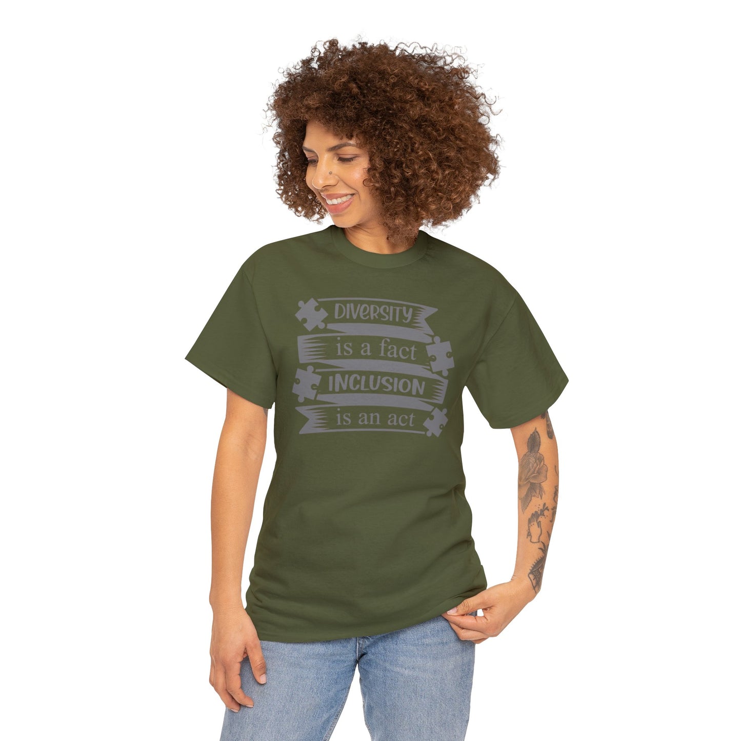 Inclusion Act Unisex Heavy Cotton Tee