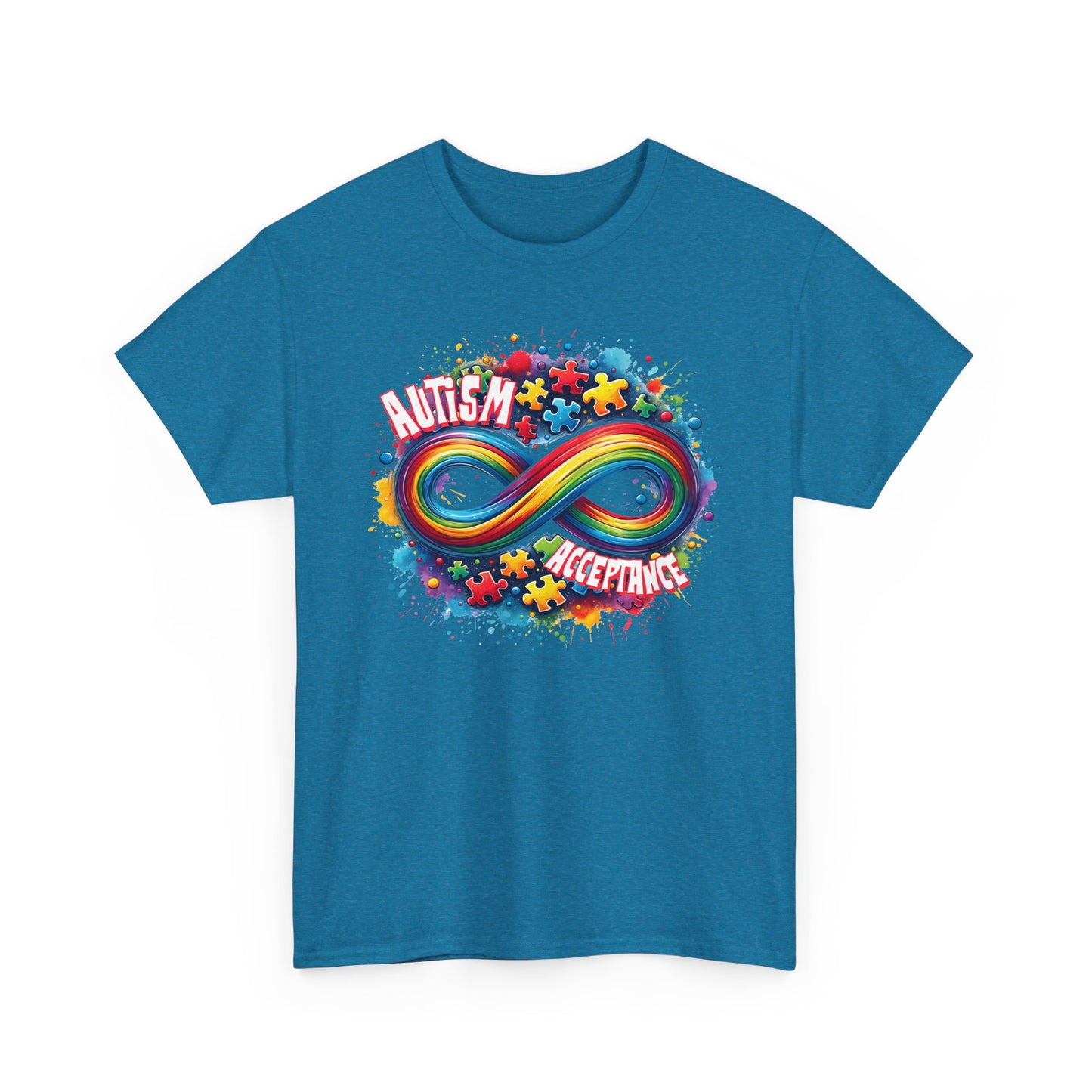 Autism Acceptance Unisex Heavy Cotton Tee