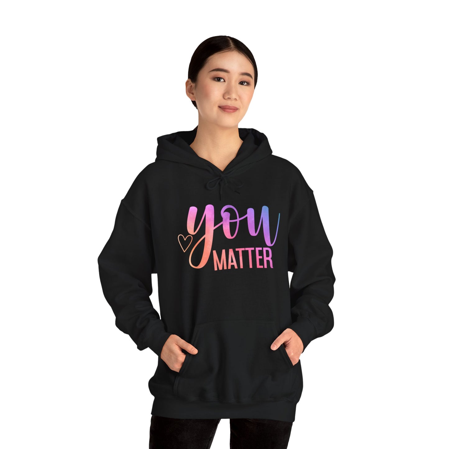 You Matter Unisex Heavy Blend™ Hooded Sweatshirt