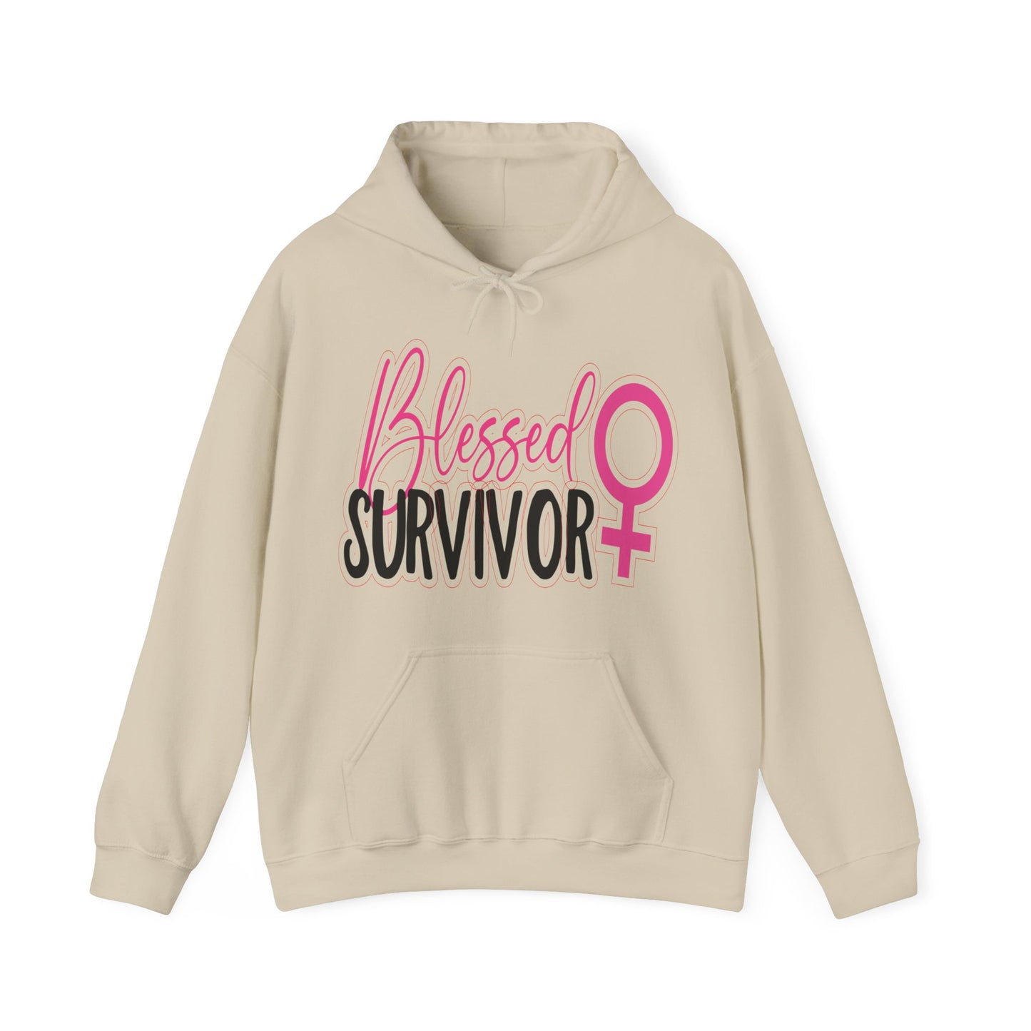 Blessed Survivor Unisex Heavy Blend™ Hooded Sweatshirt