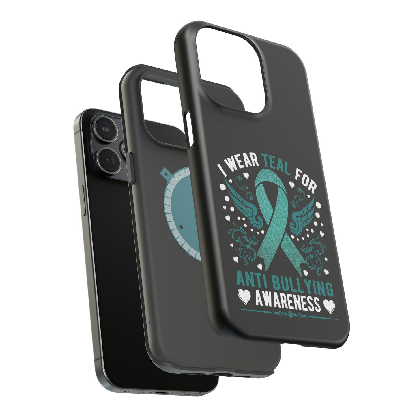 Anti Bully Teal MagSafe Tough Cases