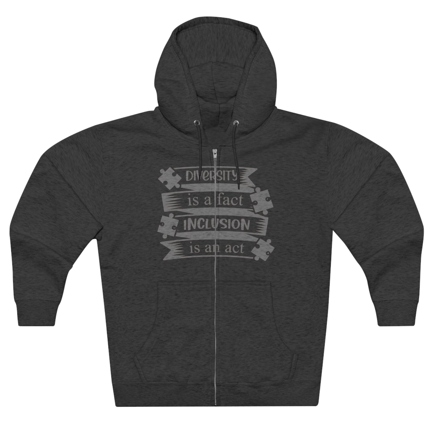 Inclusion Act Unisex Premium Full Zip Hoodie