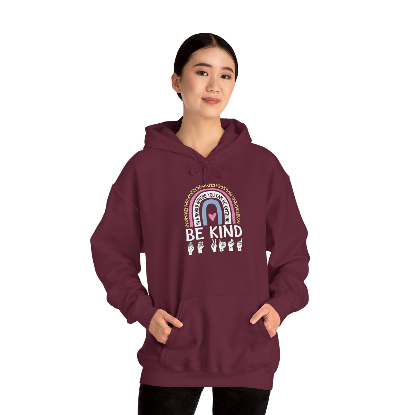 Be Kind Unisex Heavy Blend™ Hooded Sweatshirt