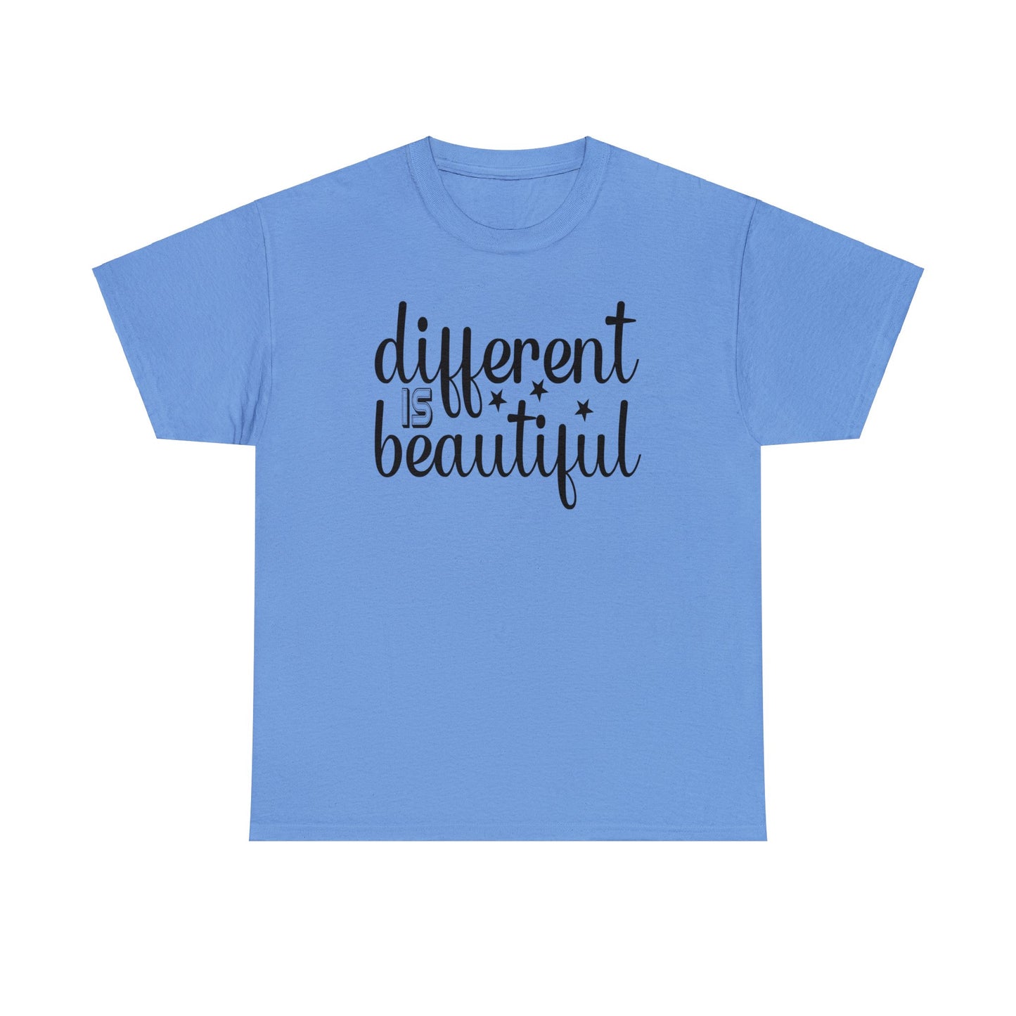 Different is Beautiful Unisex Heavy Cotton Tee