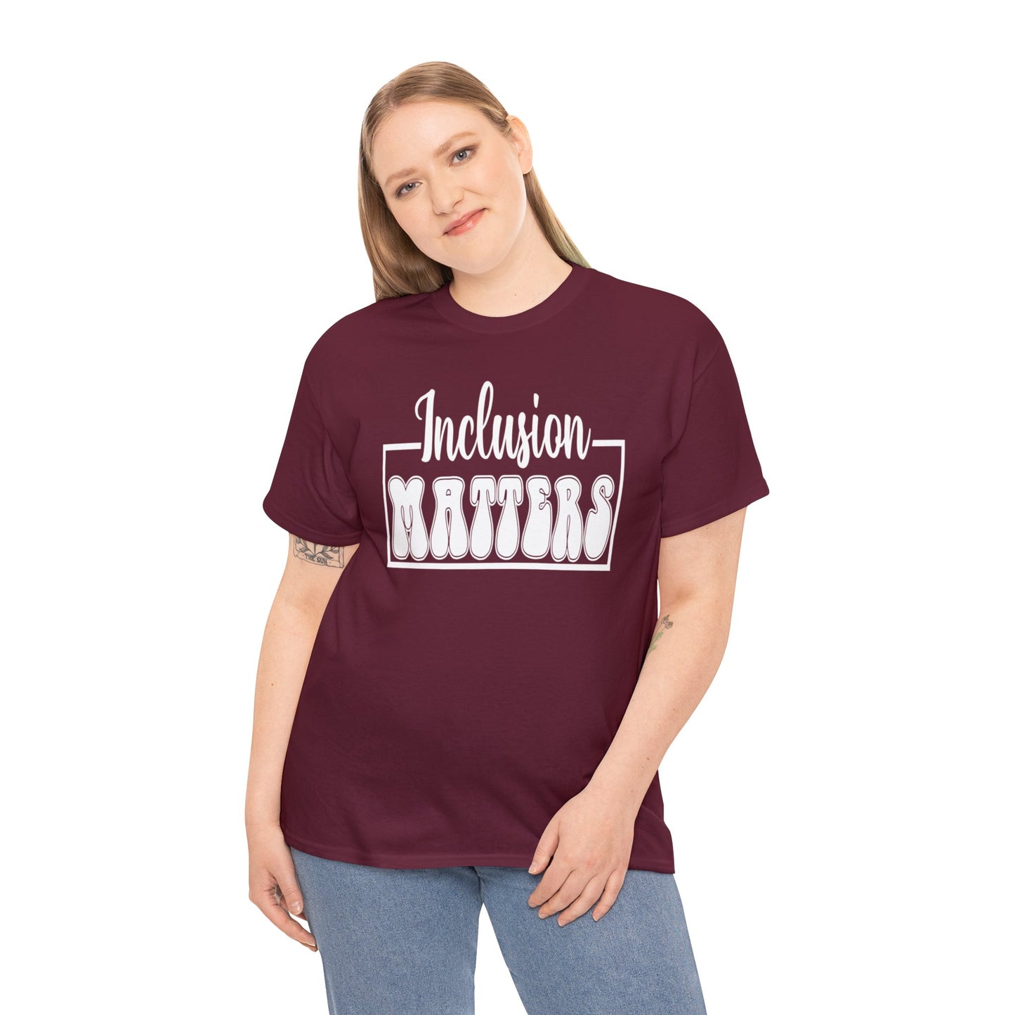 Inclusion Matters Unisex Heavy Cotton Tee