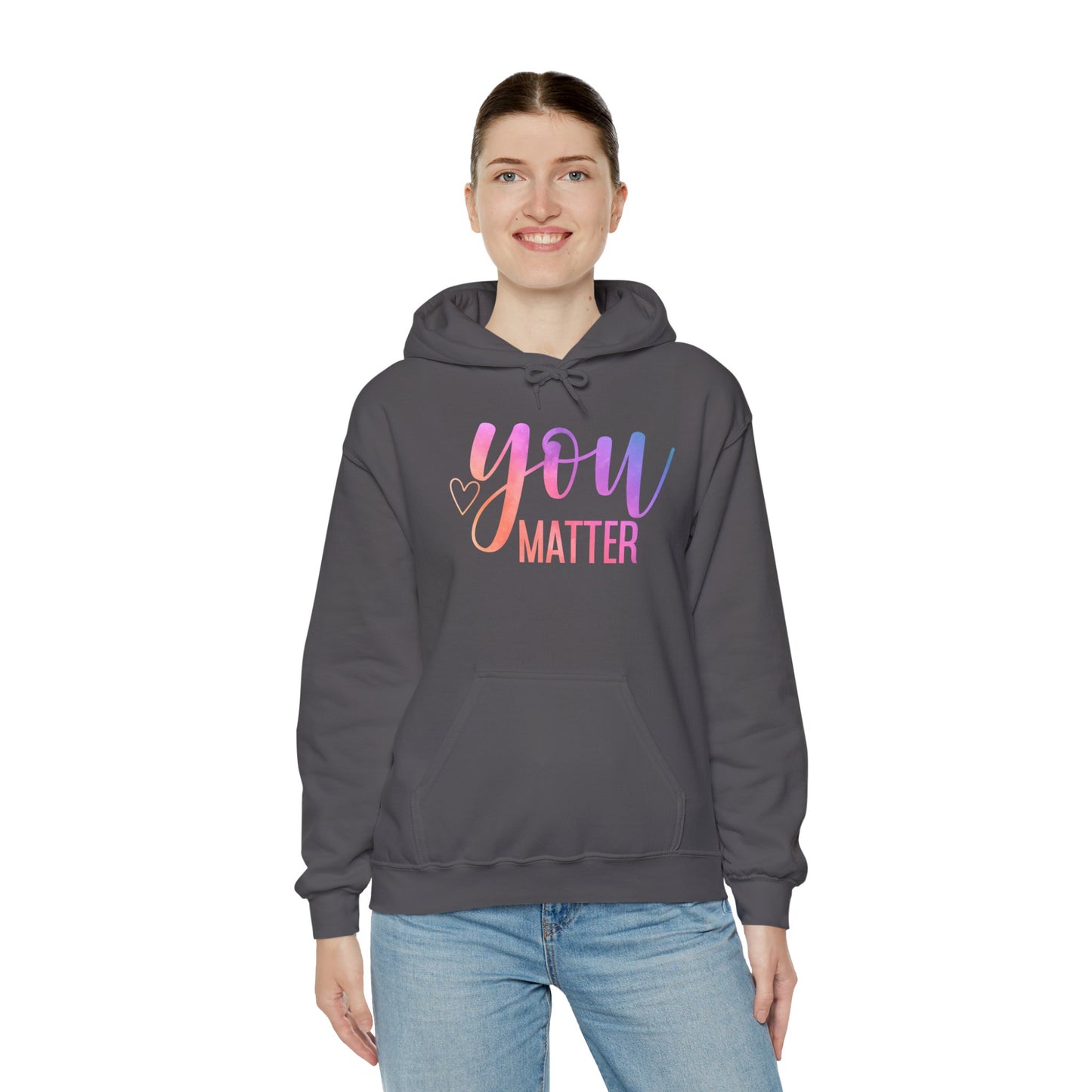 You Matter Unisex Heavy Blend™ Hooded Sweatshirt