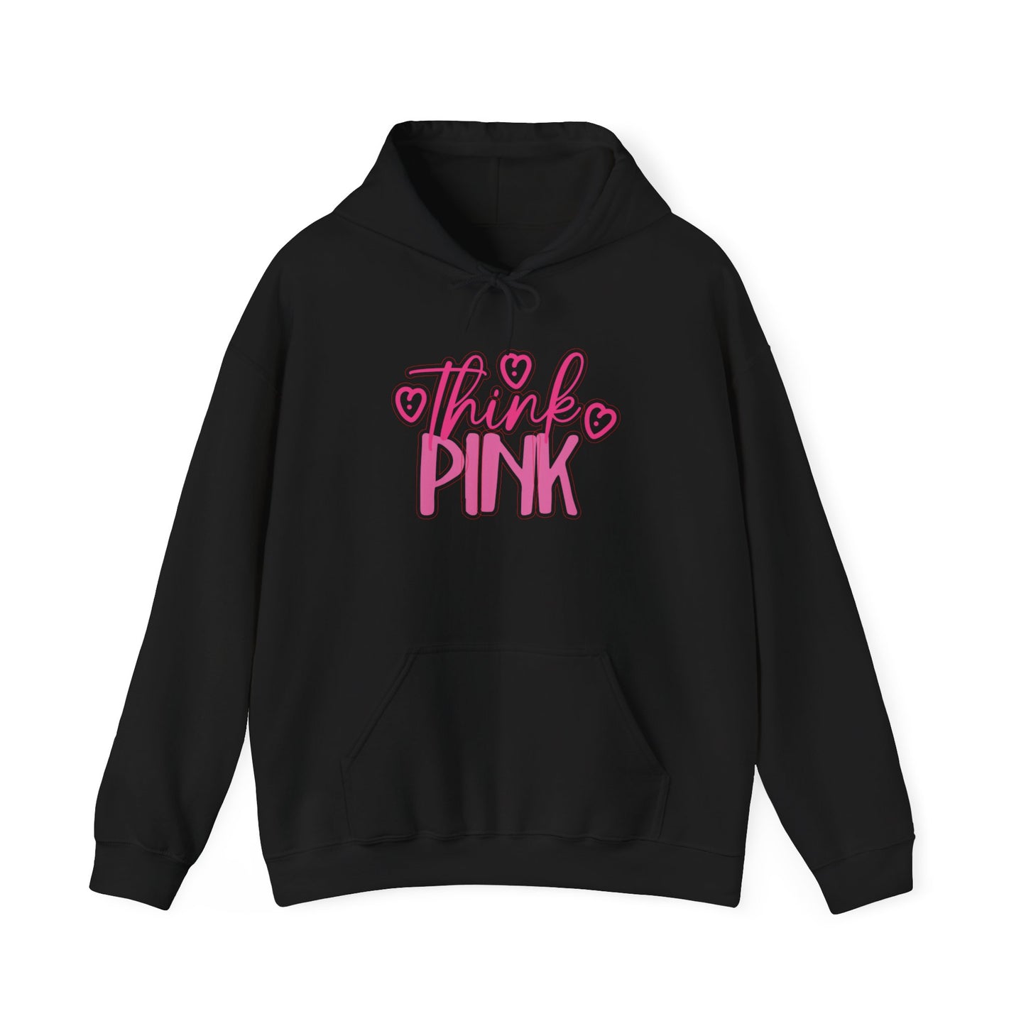 Think Pink Unisex Heavy Blend™ Hooded Sweatshirt