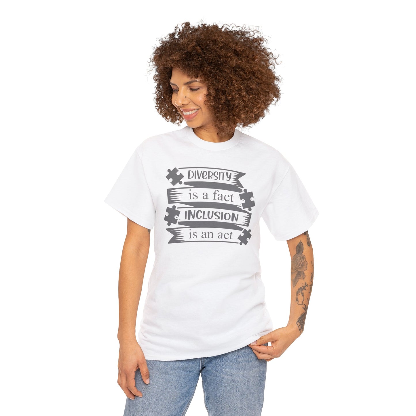 Inclusion Act Unisex Heavy Cotton Tee