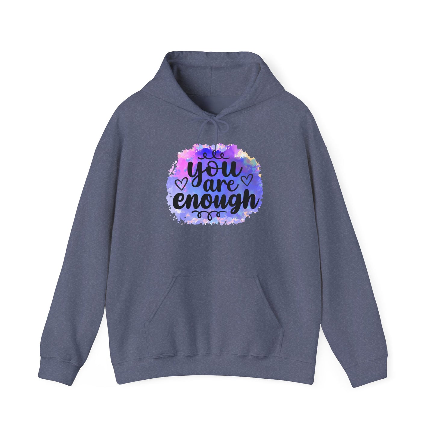 You are enough Unisex Heavy Blend™ Hooded Sweatshirt