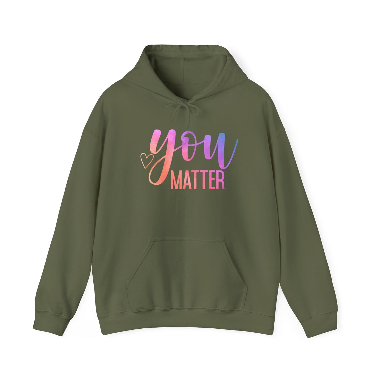 You Matter Unisex Heavy Blend™ Hooded Sweatshirt