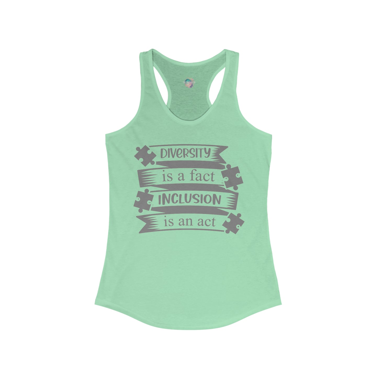 Inclusion Act Women's Ideal Racerback Tank