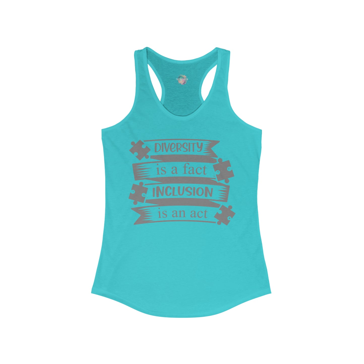 Inclusion Act Women's Ideal Racerback Tank