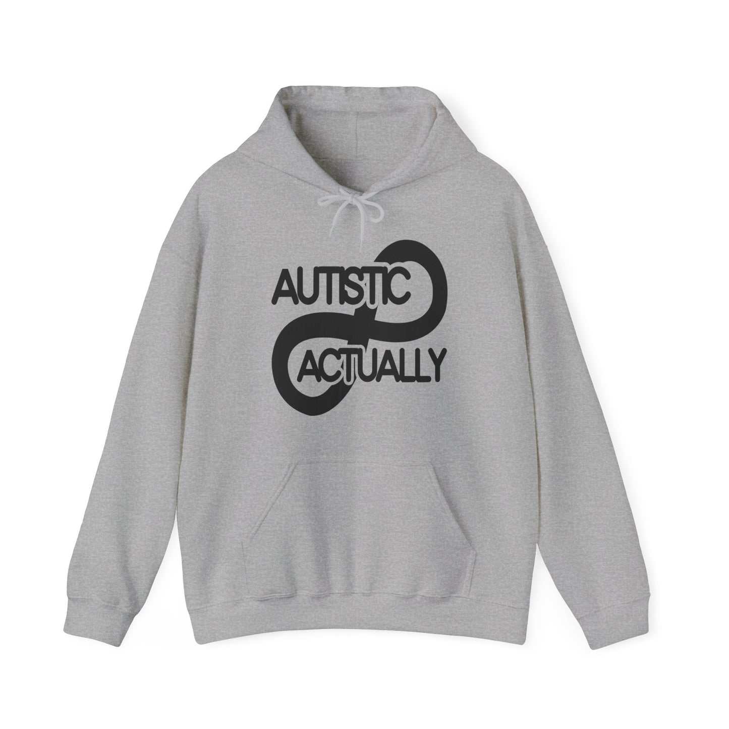 Actually Autistic Unisex Heavy Blend™ Hooded Sweatshirt