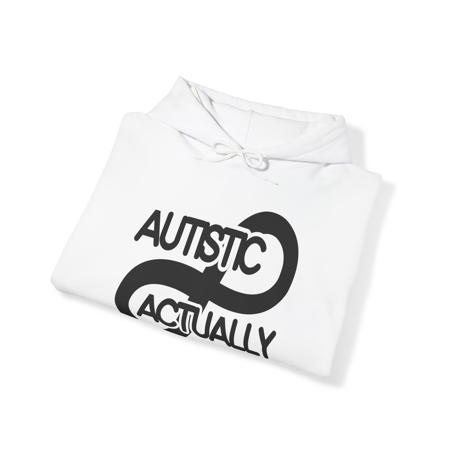 Actually Autistic Unisex Heavy Blend™ Hooded Sweatshirt