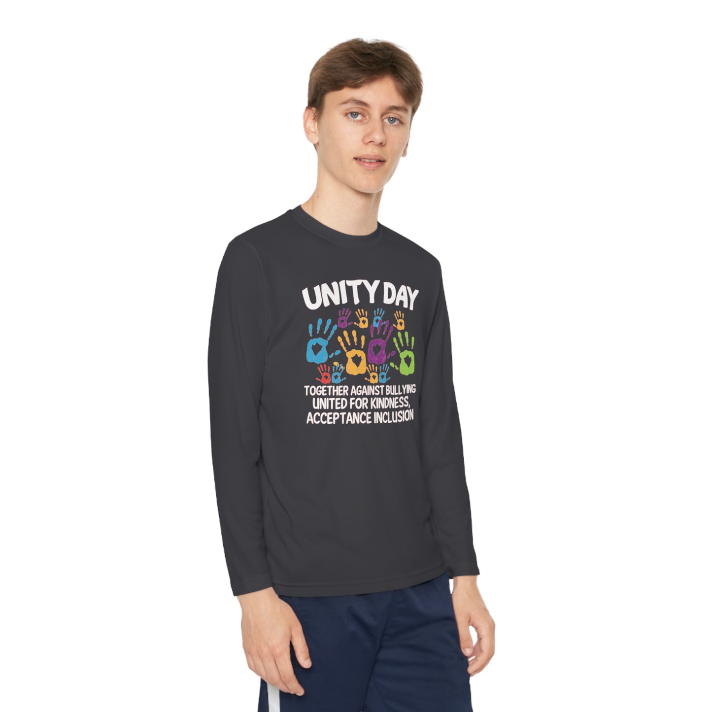 Unity Day Youth Long Sleeve Competitor Tee