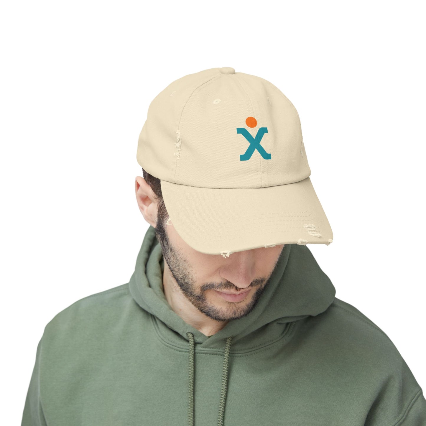 XMinds 5 Unisex Distressed Cap