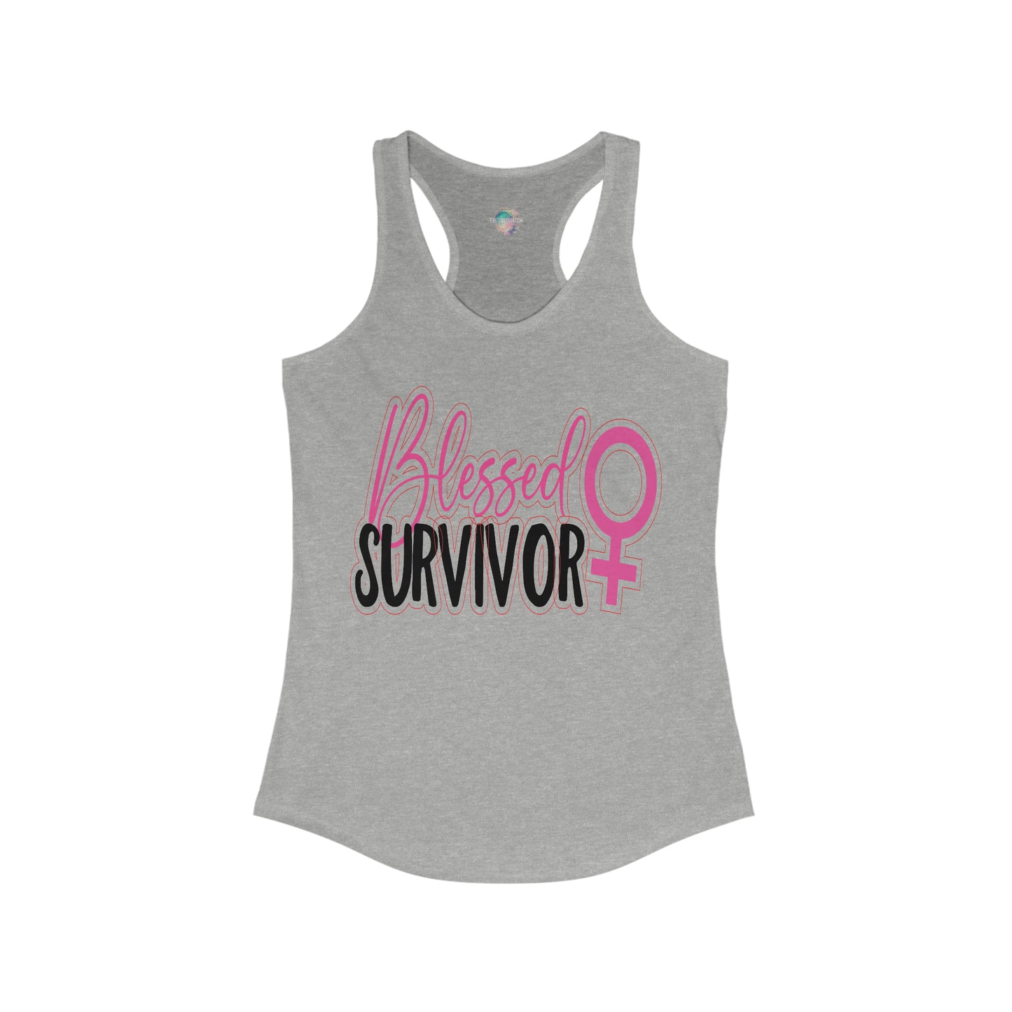 Blessed Survivor Women's Ideal Racerback Tank