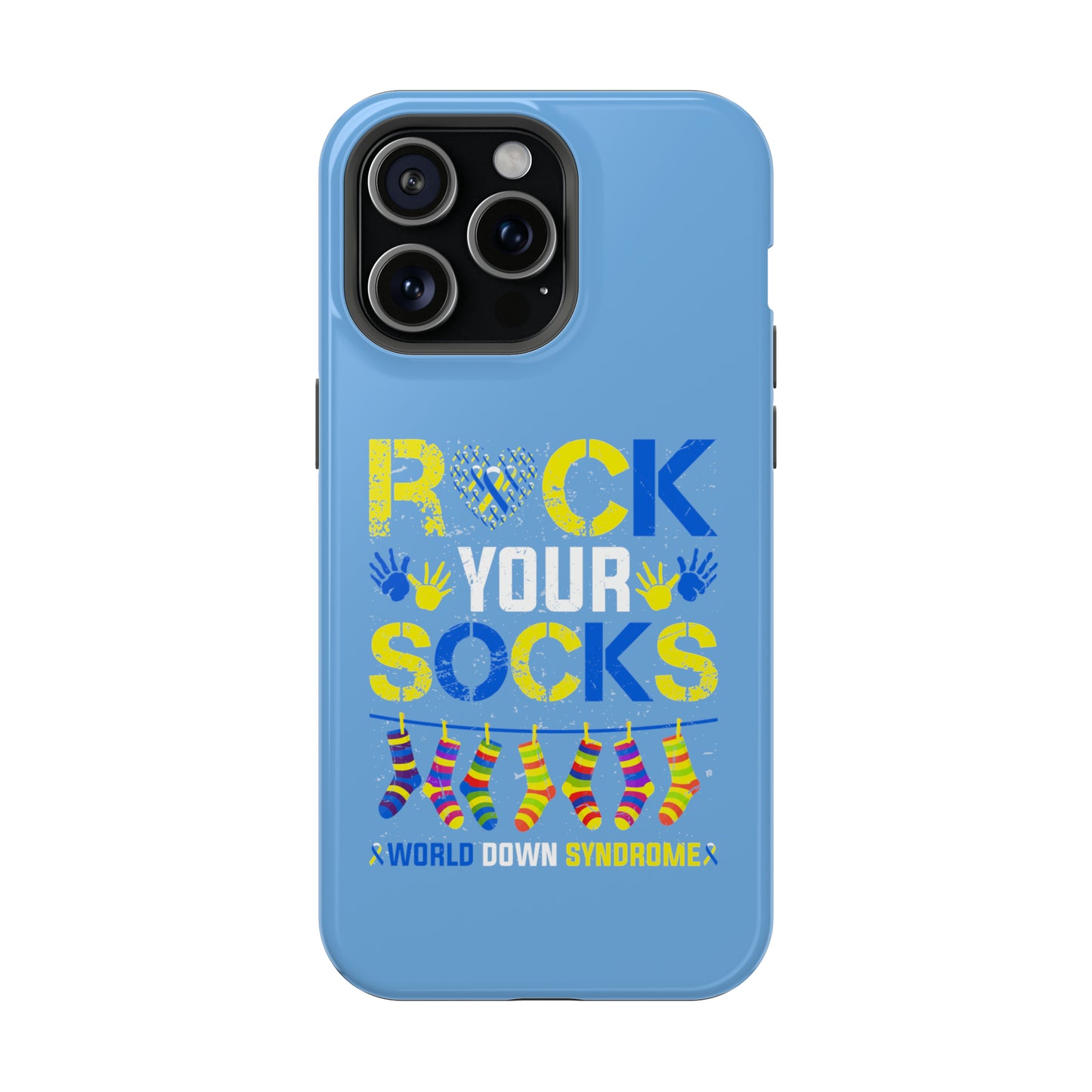 Rock your Socks Down Syndrome MagSafe Tough Cases