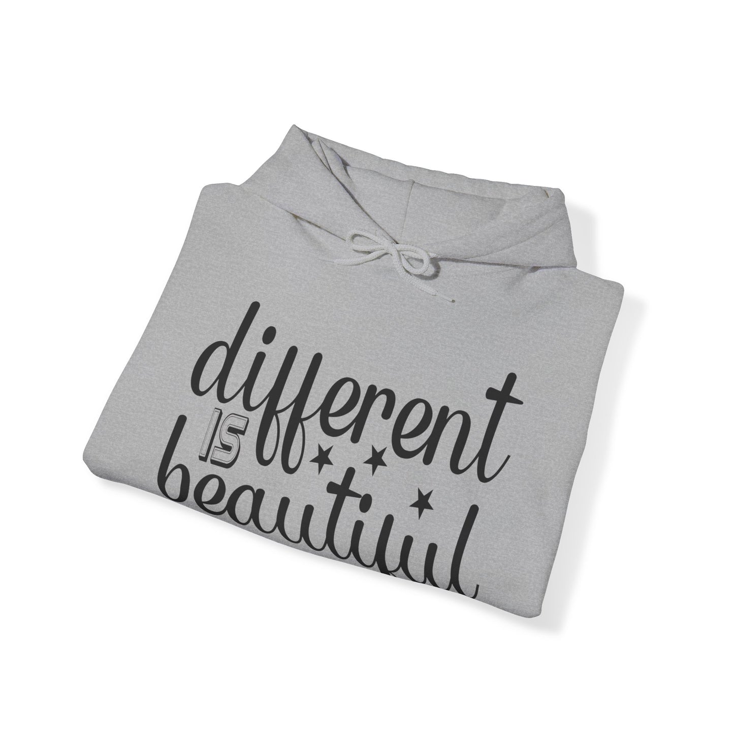 Different is Beautiful Unisex Heavy Blend™ Hooded Sweatshirt