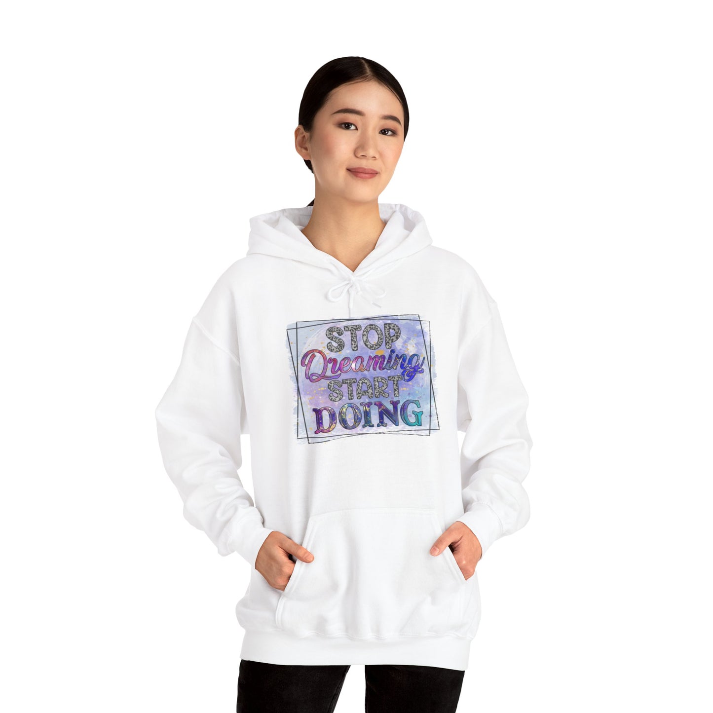 Stop Dreaming Unisex Heavy Blend™ Hooded Sweatshirt