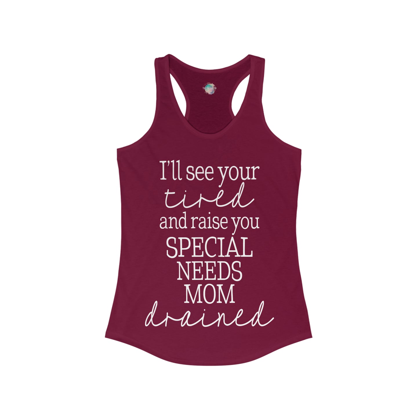 Special Needs Women's Ideal Racerback Tank