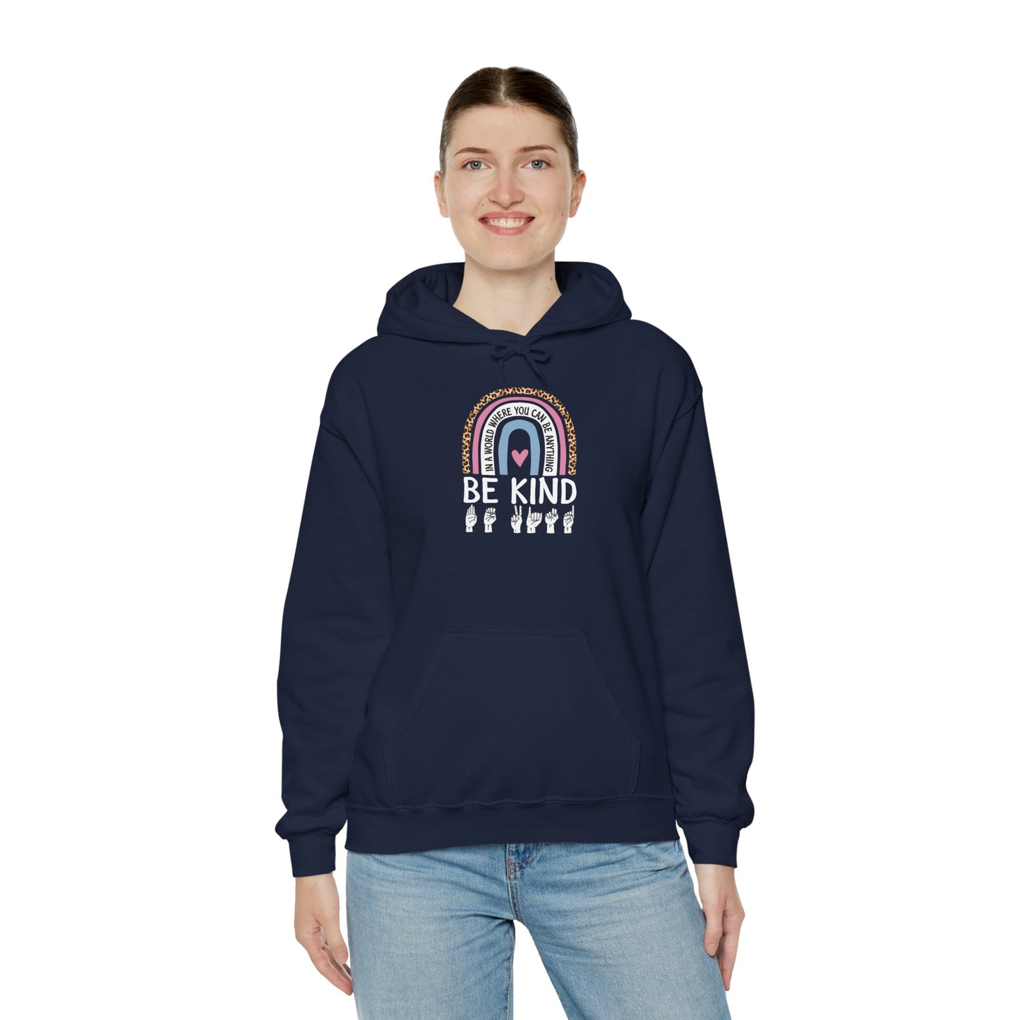 Be Kind Unisex Heavy Blend™ Hooded Sweatshirt