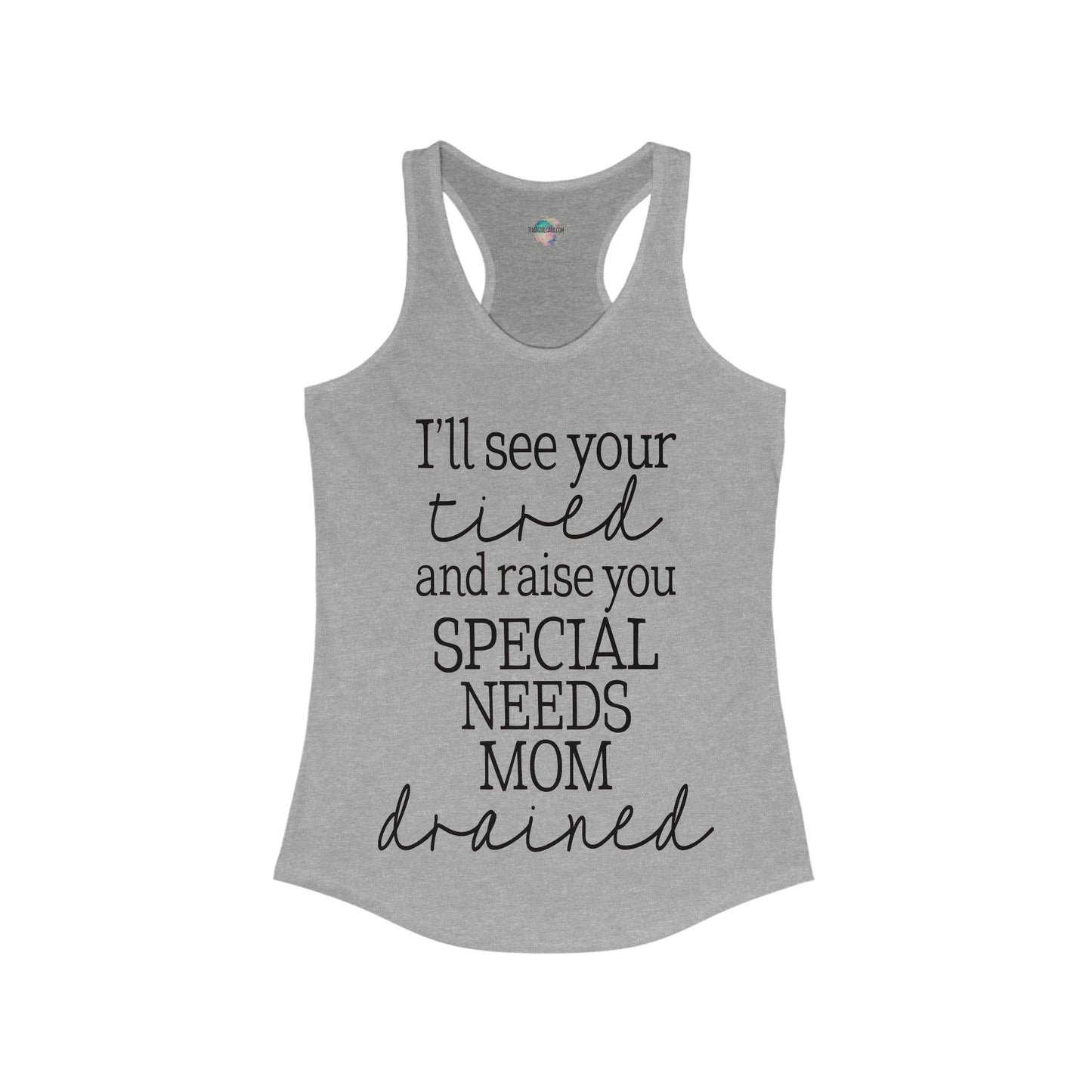 Special Needs Women's Ideal Racerback Tank