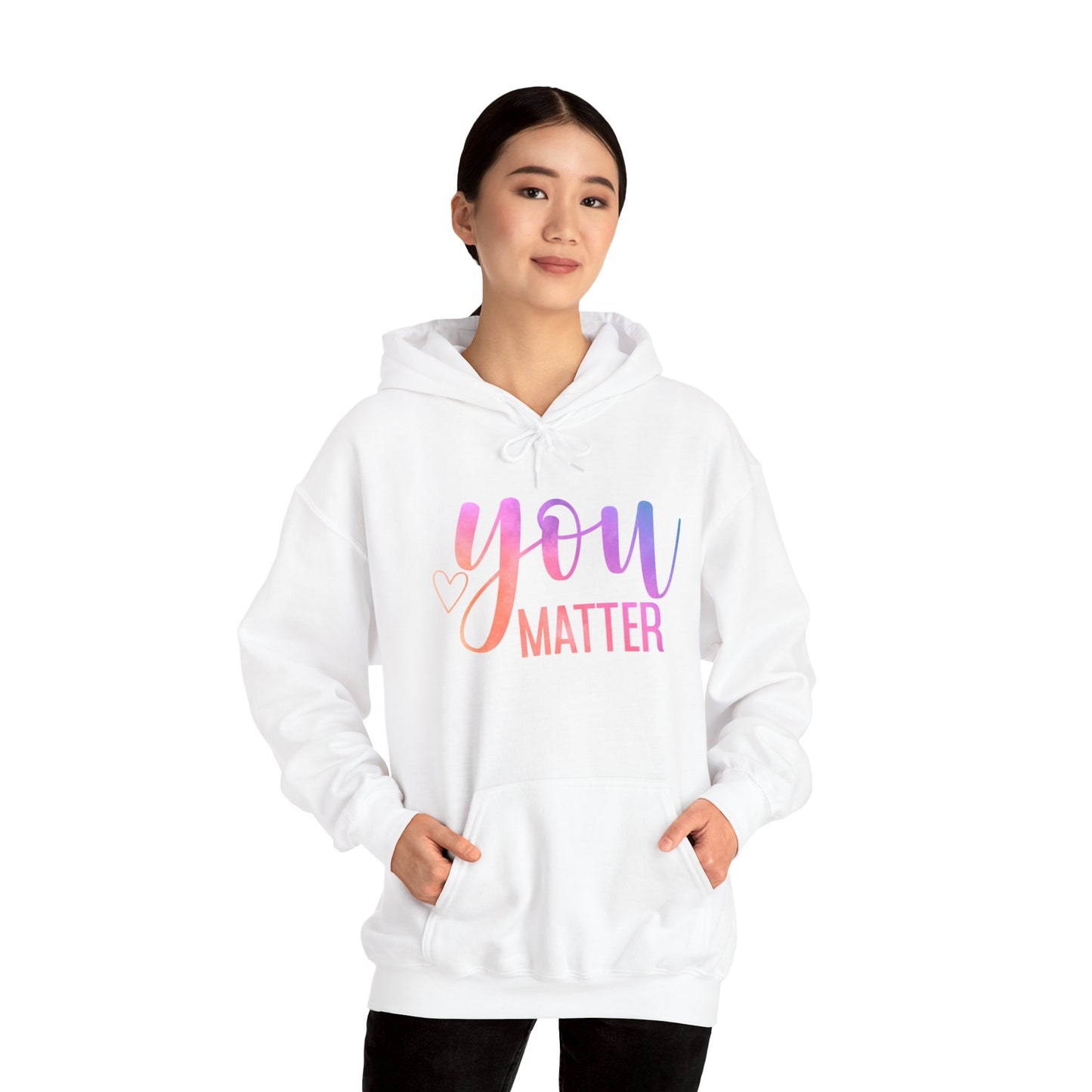 You Matter Unisex Heavy Blend™ Hooded Sweatshirt