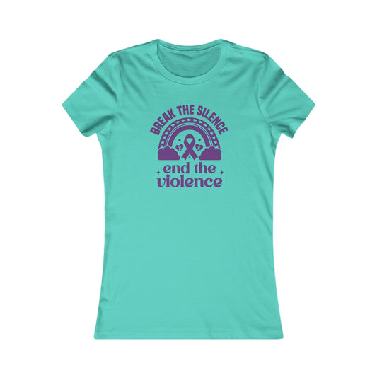 Break the Silence Women's Favorite Tee