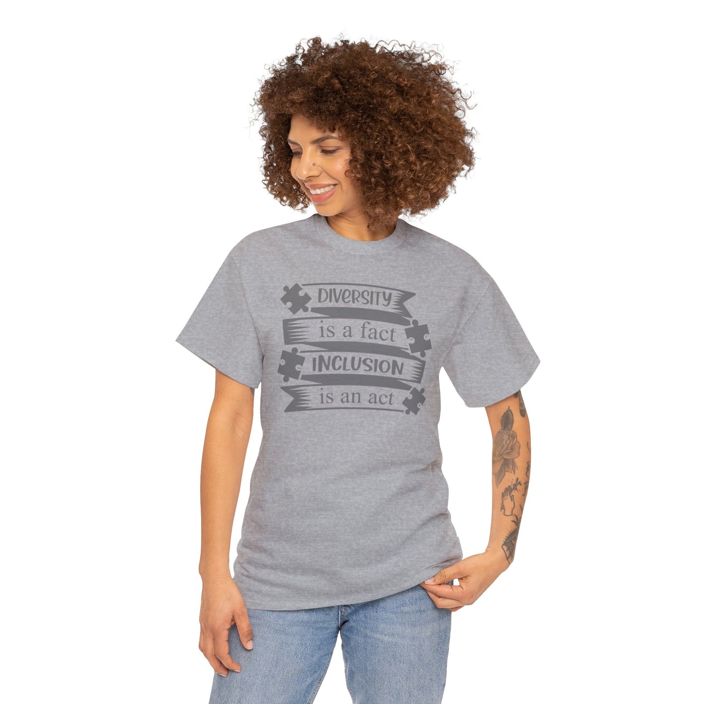 Inclusion Act Unisex Heavy Cotton Tee