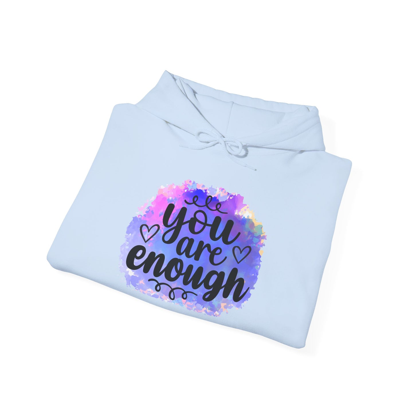 You are enough Unisex Heavy Blend™ Hooded Sweatshirt