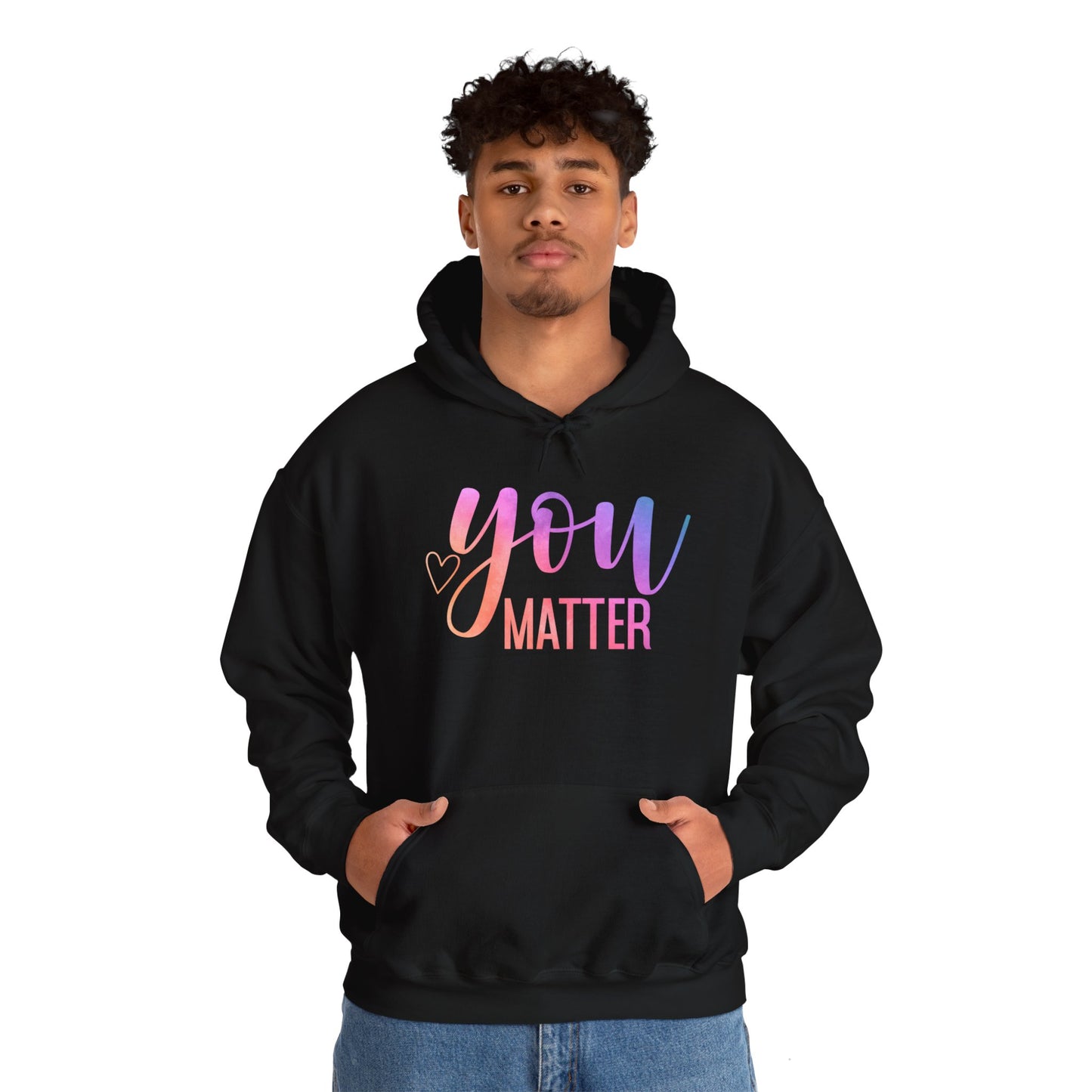 You Matter Unisex Heavy Blend™ Hooded Sweatshirt