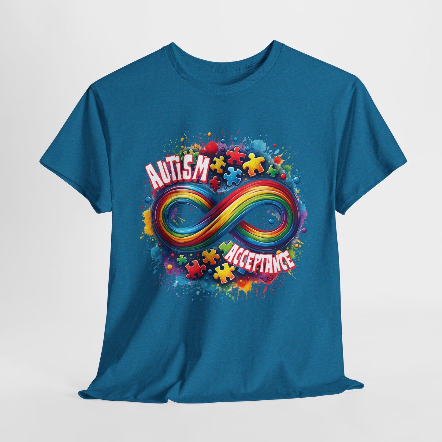 Autism Acceptance Unisex Heavy Cotton Tee