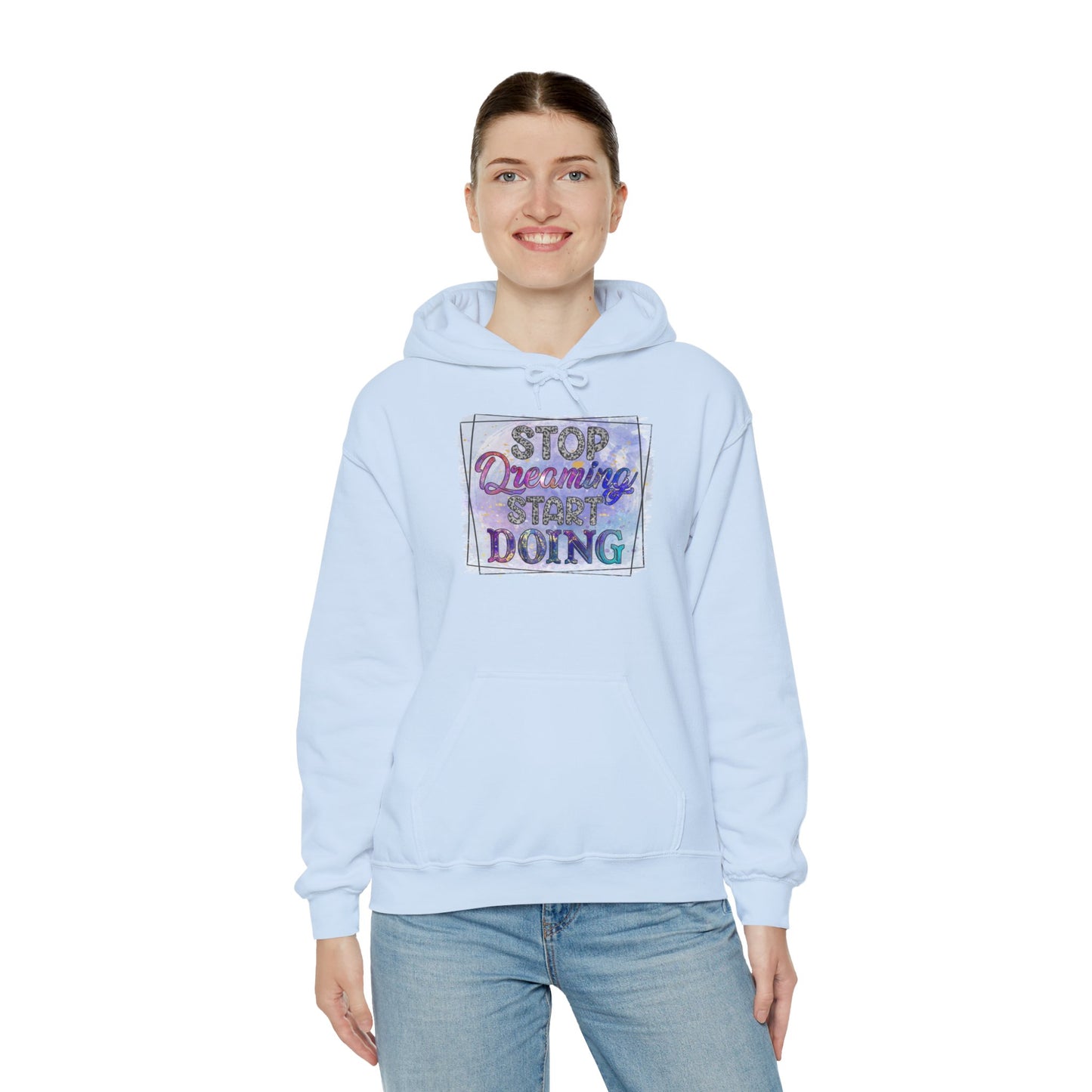 Stop Dreaming Unisex Heavy Blend™ Hooded Sweatshirt