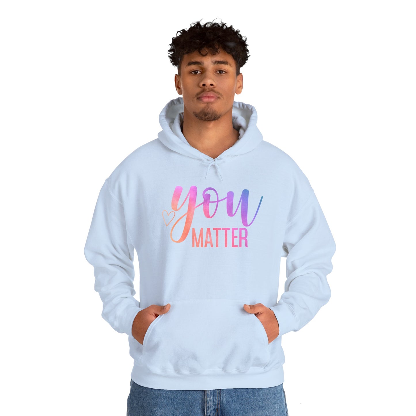 You Matter Unisex Heavy Blend™ Hooded Sweatshirt