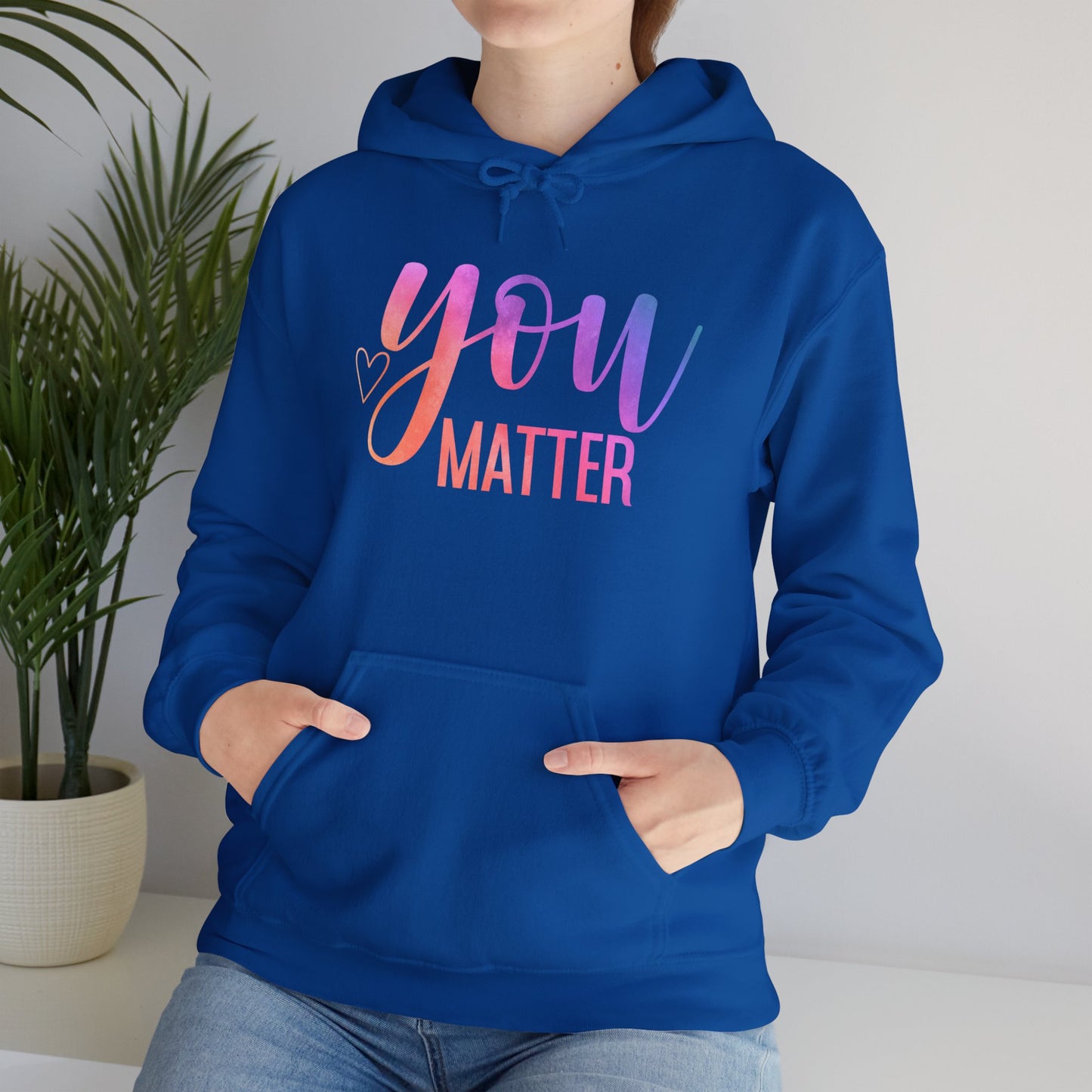 You Matter Unisex Heavy Blend™ Hooded Sweatshirt